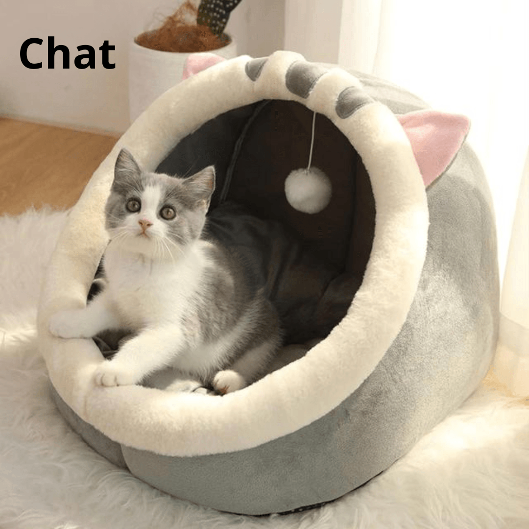 Panier Ovale Grand Ultra Confortable pour Chats