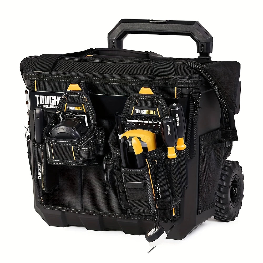 XL Rolling Tool Organizer with Large Opening