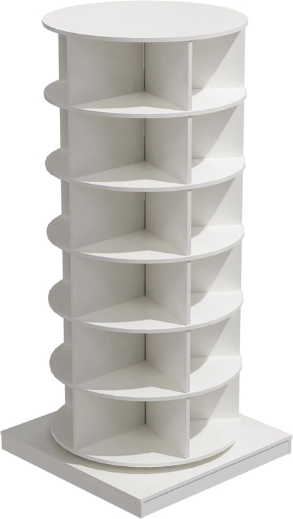F Meuble à chaussures rotatif à 360 degrés