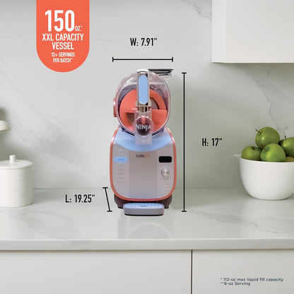 Ninja SLUSHi Max XXXL – Macchina granite smart 150 oz, 6 programmi, FS605 + libro cocktail omaggio