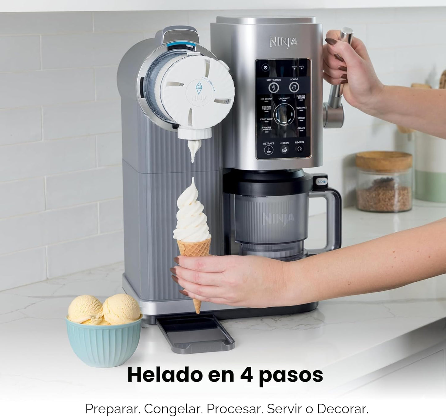 Macchina per Gelato 13-in-1 – prepara gelato, sorbetto e yogurt gelato a casa.