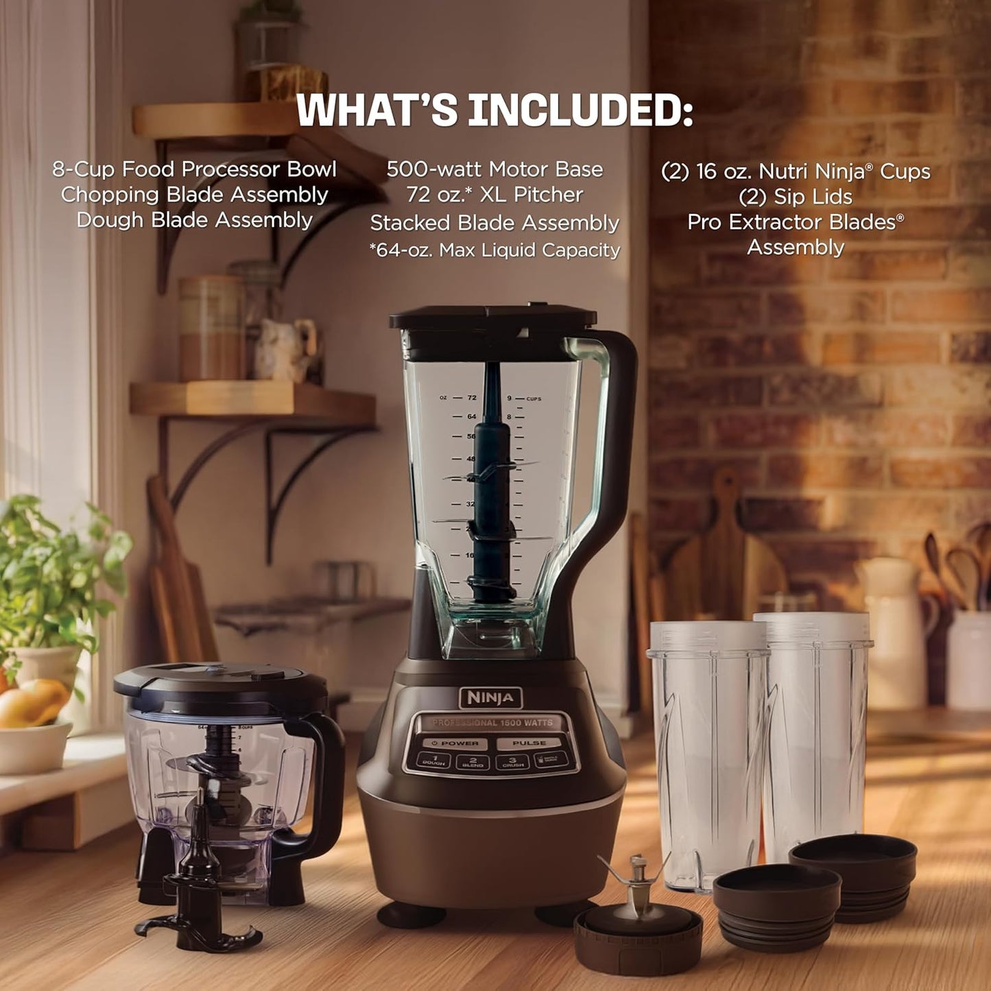 S Robot da cucina e frullatore tutto-in-uno per smoothie