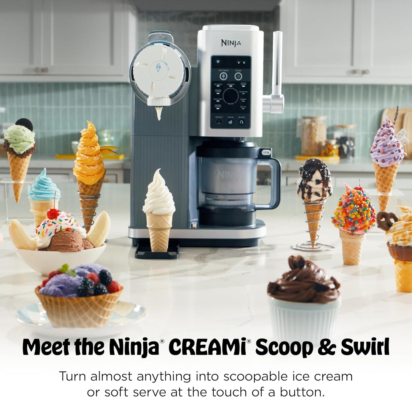 Macchina per Gelato 13-in-1 – prepara gelato, sorbetto e yogurt gelato a casa.