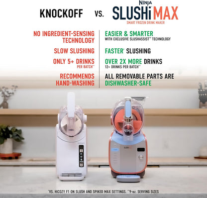 Ninja SLUSHi Max XXXL – Macchina granite smart 150 oz, 6 programmi, FS605 + libro cocktail omaggio