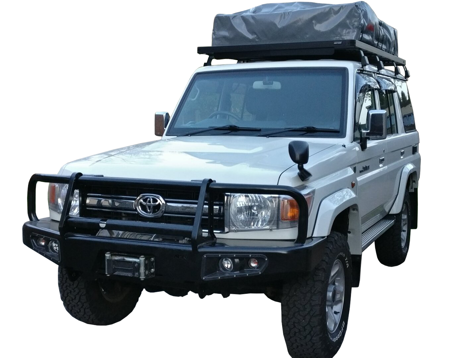 Extended Twin Ladder Ventura Deluxe 1.8 Roof Top Tent (IN STOCK)